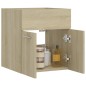 vidaXL Waschbeckenunterschrank Sonoma-Eiche 41x38,5x46cm Holzwerkstoff vidaXL Waschbeckenunterschrank Sonoma-Eiche 41x38,5x46cm Holzwerkstoff