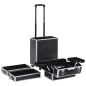 vidaXL Kosmetikkoffer Aluminium Schwarz vidaXL Kosmetikkoffer Aluminium Schwarz