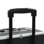 vidaXL Kosmetikkoffer Aluminium Schwarz vidaXL Kosmetikkoffer Aluminium Schwarz