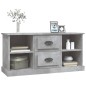 vidaXL TV-Schrank Betongrau 99,5x35,5x48 cm Holzwerkstoff vidaXL TV-Schrank Betongrau 99,5x35,5x48 cm Holzwerkstoff