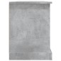 vidaXL TV-Schrank Betongrau 99,5x35,5x48 cm Holzwerkstoff vidaXL TV-Schrank Betongrau 99,5x35,5x48 cm Holzwerkstoff