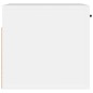 vidaXL Wandschrank Weiß 80x35x36,5 cm Holzwerkstoff vidaXL Wandschrank Weiß 80x35x36,5 cm Holzwerkstoff