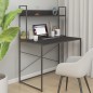 vidaXL Computertisch Schwarz 110x60x138 cm Holzwerkstoff vidaXL Computertisch Schwarz 110x60x138 cm Holzwerkstoff