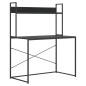 vidaXL Computertisch Schwarz 110x60x138 cm Holzwerkstoff vidaXL Computertisch Schwarz 110x60x138 cm Holzwerkstoff