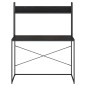 vidaXL Computertisch Schwarz 110x60x138 cm Holzwerkstoff vidaXL Computertisch Schwarz 110x60x138 cm Holzwerkstoff