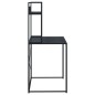 vidaXL Computertisch Schwarz 110x60x138 cm Holzwerkstoff vidaXL Computertisch Schwarz 110x60x138 cm Holzwerkstoff