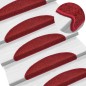 vidaXL 15 Stk. Treppenmatten Bordeauxrot 56 x 17 x 3 cm vidaXL 15 Stk. Treppenmatten Bordeauxrot 56 x 17 x 3 cm