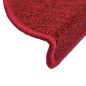 vidaXL 15 Stk. Treppenmatten Bordeauxrot 56 x 17 x 3 cm vidaXL 15 Stk. Treppenmatten Bordeauxrot 56 x 17 x 3 cm