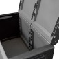 vidaXL Garten-Aufbewahrungsbox 96x53x57 cm 230 L Dunkelgrau Schwarz vidaXL Garten-Aufbewahrungsbox 96x53x57 cm 230 L Dunkelgrau Schwarz