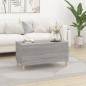 vidaXL Couchtisch Grau Sonoma 90x44,5x45 cm Holzwerkstoff