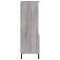 vidaXL Highboard Grau Sonoma 40x36x110 cm Holzwerkstoff vidaXL Highboard Grau Sonoma 40x36x110 cm Holzwerkstoff