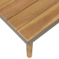 vidaXL 4-tlg. Garten-Lounge-Set mit Auflagen Massivholz Akazie Braun vidaXL 4-tlg. Garten-Lounge-Set mit Auflagen Massivholz Akazie Braun