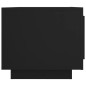 vidaXL Couchtisch Schwarz 102x50x45 cm Holzwerkstoff vidaXL Couchtisch Schwarz 102x50x45 cm Holzwerkstoff