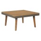 vidaXL 4-tlg. Garten-Lounge-Set mit Auflagen Massivholz Akazie Braun vidaXL 4-tlg. Garten-Lounge-Set mit Auflagen Massivholz Akazie Braun