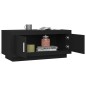 vidaXL Couchtisch Schwarz 102x50x45 cm Holzwerkstoff vidaXL Couchtisch Schwarz 102x50x45 cm Holzwerkstoff