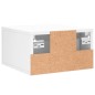 vidaXL Wand-Nachttisch Weiß 35x35x20 cm vidaXL Wand-Nachttisch Weiß 35x35x20 cm
