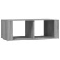 vidaXL Couchtisch Grau Sonoma 100x50x36 cm Holzwerkstoff vidaXL Couchtisch Grau Sonoma 100x50x36 cm Holzwerkstoff