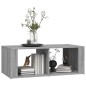 vidaXL Couchtisch Grau Sonoma 100x50x36 cm Holzwerkstoff vidaXL Couchtisch Grau Sonoma 100x50x36 cm Holzwerkstoff