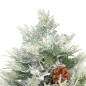 vidaXL Weihnachtsbaum mit LEDs & Kiefernzapfen Grün 150 cm PVC & PE vidaXL Weihnachtsbaum mit LEDs & Kiefernzapfen Grün 150 cm PVC & PE