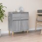 vidaXL Sideboard Grau Sonoma 60x35x70 cm Holzwerkstoff vidaXL Sideboard Grau Sonoma 60x35x70 cm Holzwerkstoff