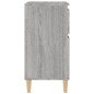 vidaXL Sideboard Grau Sonoma 60x35x70 cm Holzwerkstoff vidaXL Sideboard Grau Sonoma 60x35x70 cm Holzwerkstoff