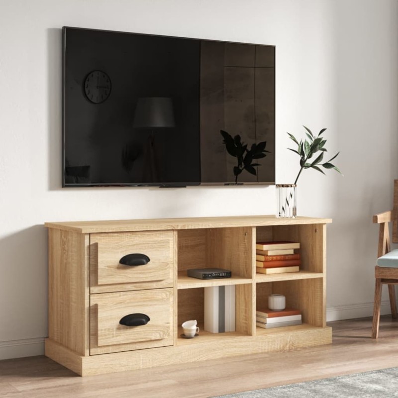 vidaXL TV-Schrank Sonoma-Eiche 102x35,5x47,5 cm Holzwerkstoff vidaXL TV-Schrank Sonoma-Eiche 102x35,5x47,5 cm Holzwerkstoff