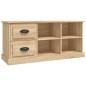 vidaXL TV-Schrank Sonoma-Eiche 102x35,5x47,5 cm Holzwerkstoff vidaXL TV-Schrank Sonoma-Eiche 102x35,5x47,5 cm Holzwerkstoff