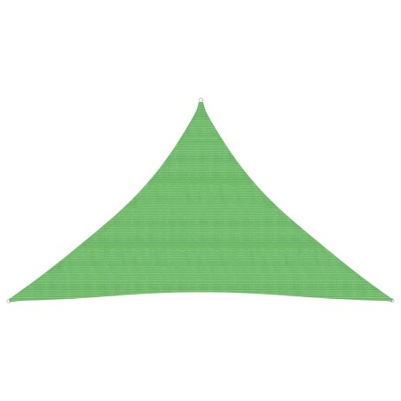 vidaXL Sonnensegel 160 g/m² Hellgrün 3x3x4,2 m HDPE