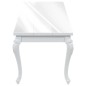 vidaXL Esstisch 179 x 89 x 81 cm Hochglanz Weiß vidaXL Esstisch 179 x 89 x 81 cm Hochglanz Weiß