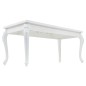 vidaXL Esstisch 179 x 89 x 81 cm Hochglanz Weiß vidaXL Esstisch 179 x 89 x 81 cm Hochglanz Weiß