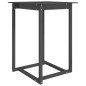 vidaXL Bartisch Grau 80x80x110 cm Massivholz Kiefer vidaXL Bartisch Grau 80x80x110 cm Massivholz Kiefer