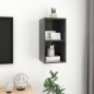 vidaXL TV-Wandschrank Grau 37x37x72 cm Holzwerkstoff vidaXL TV-Wandschrank Grau 37x37x72 cm Holzwerkstoff