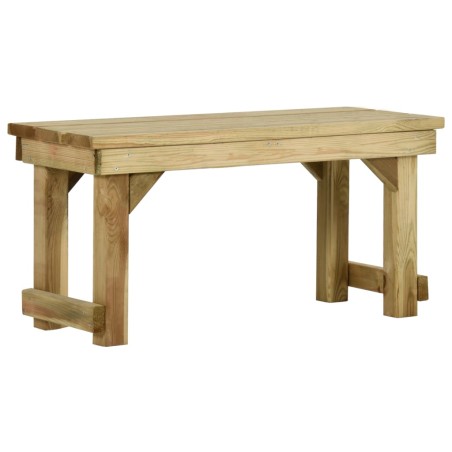 vidaXL Gartenbank 90 cm Kiefernholz Imprägniert