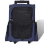 vidaXL Multifunktionaler Haustiertrolley Zusammenfaltbar Blau vidaXL Multifunktionaler Haustiertrolley Zusammenfaltbar Blau