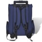 vidaXL Multifunktionaler Haustiertrolley Zusammenfaltbar Blau vidaXL Multifunktionaler Haustiertrolley Zusammenfaltbar Blau