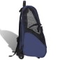 vidaXL Multifunktionaler Haustiertrolley Zusammenfaltbar Blau vidaXL Multifunktionaler Haustiertrolley Zusammenfaltbar Blau
