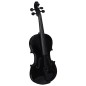 vidaXL Violine Komplettset mit Bogen und Kinnstütze Schwarz 4/4 vidaXL Violine Komplettset mit Bogen und Kinnstütze Schwarz 4/4