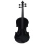 vidaXL Violine Komplettset mit Bogen und Kinnstütze Schwarz 4/4 vidaXL Violine Komplettset mit Bogen und Kinnstütze Schwarz 4/4