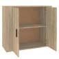 vidaXL Sideboard Sonoma-Eiche 80x33x70 cm Holzwerkstoff vidaXL Sideboard Sonoma-Eiche 80x33x70 cm Holzwerkstoff