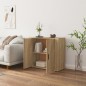 vidaXL Sideboard Sonoma-Eiche 80x33x70 cm Holzwerkstoff vidaXL Sideboard Sonoma-Eiche 80x33x70 cm Holzwerkstoff