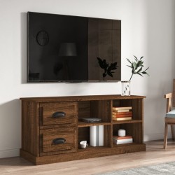 vidaXL TV-Schrank Braun Eichen-Optik 102x35,5x47,5 cm Holzwerkstoff