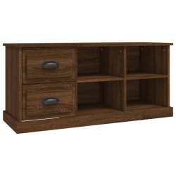 vidaXL TV-Schrank Braun Eichen-Optik 102x35,5x47,5 cm Holzwerkstoff