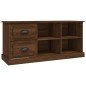 vidaXL TV-Schrank Braun Eichen-Optik 102x35,5x47,5 cm Holzwerkstoff vidaXL TV-Schrank Braun Eichen-Optik 102x35,5x47,5 cm Holzwerkstoff