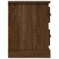 vidaXL TV-Schrank Braun Eichen-Optik 102x35,5x47,5 cm Holzwerkstoff vidaXL TV-Schrank Braun Eichen-Optik 102x35,5x47,5 cm Holzwerkstoff