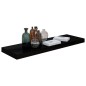 vidaXL Schweberegale 4 Stk. Hochglanz-Schwarz 80x23,5x3,8 cm MDF vidaXL Schweberegale 4 Stk. Hochglanz-Schwarz 80x23,5x3,8 cm MDF