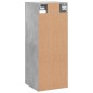 Wandschrank Betongrau 34,5x34x90 cm Wandschrank Betongrau 34,5x34x90 cm