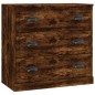 vidaXL Sideboard Räuchereiche 70x35,5x67,5 cm Holzwerkstoff vidaXL Sideboard Räuchereiche 70x35,5x67,5 cm Holzwerkstoff