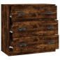 vidaXL Sideboard Räuchereiche 70x35,5x67,5 cm Holzwerkstoff vidaXL Sideboard Räuchereiche 70x35,5x67,5 cm Holzwerkstoff