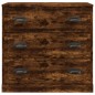 vidaXL Sideboard Räuchereiche 70x35,5x67,5 cm Holzwerkstoff vidaXL Sideboard Räuchereiche 70x35,5x67,5 cm Holzwerkstoff