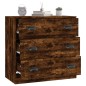 vidaXL Sideboard Räuchereiche 70x35,5x67,5 cm Holzwerkstoff vidaXL Sideboard Räuchereiche 70x35,5x67,5 cm Holzwerkstoff